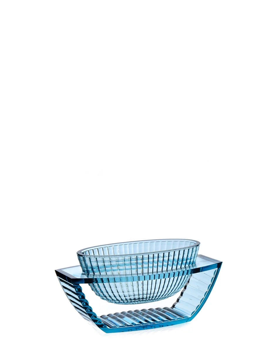 [product_category]-Kartell U Shine Vase, Blue-Kartell-8058967186307-01218E4-KAR-2