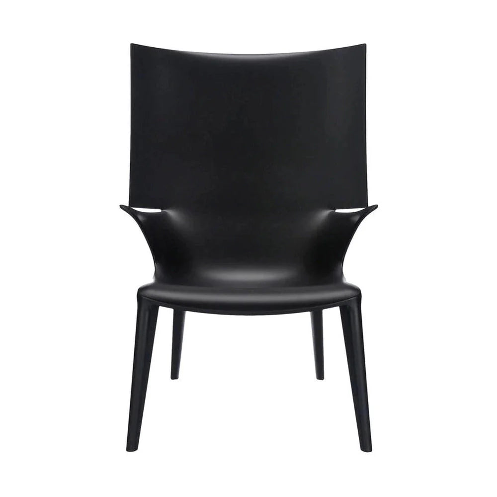 [product_category]-Kartell Uncle Jim Armchair, Black-Kartell-8058967203615-0641009-KAR-1