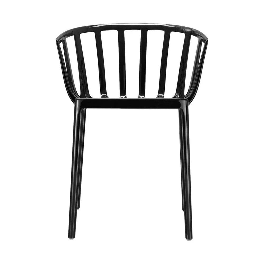 Kartell Venedig Stuhl, schwarz