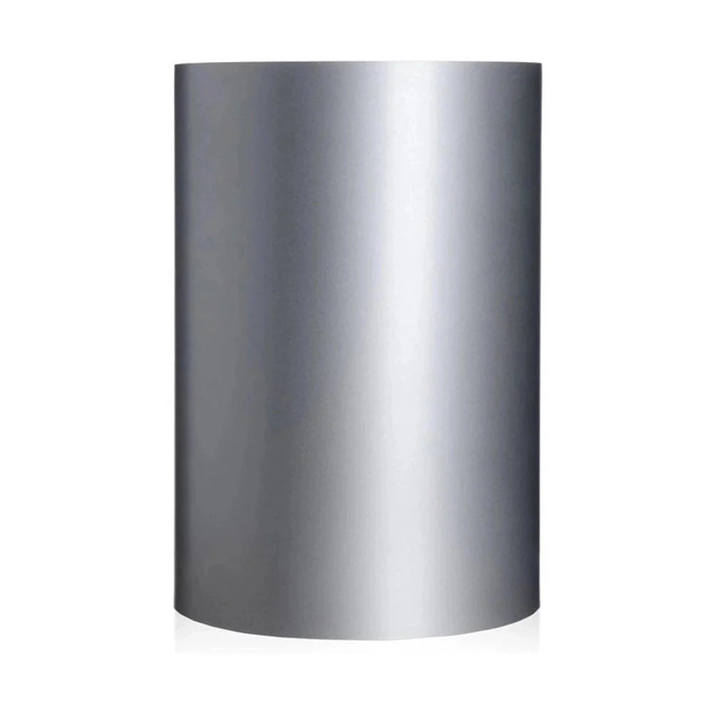 [product_category]-Kartell Waste Basket, Silver-Kartell-8034105783713-04670SI-KAR-1