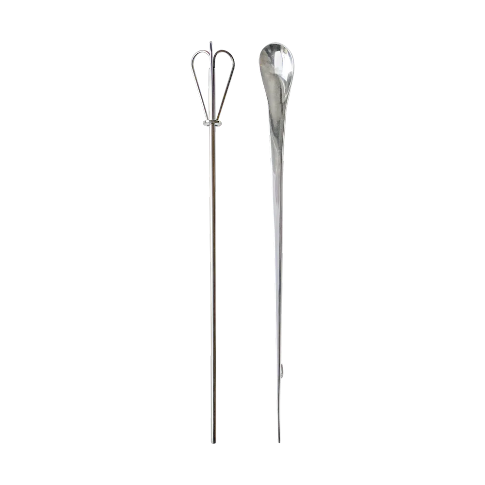[product_category]-Kay Bojesen Cocktail Set 1929, Whisk And Spoon-Kay Bojesen ApS-5711168014154-413-KAY-1
