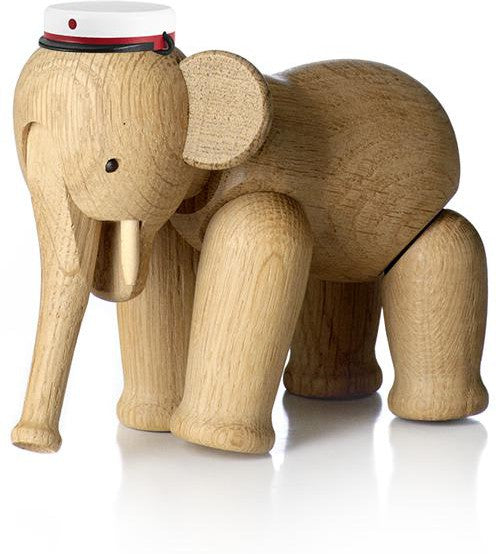 Kay Bojesen Elephant Small mit Red Student Cap