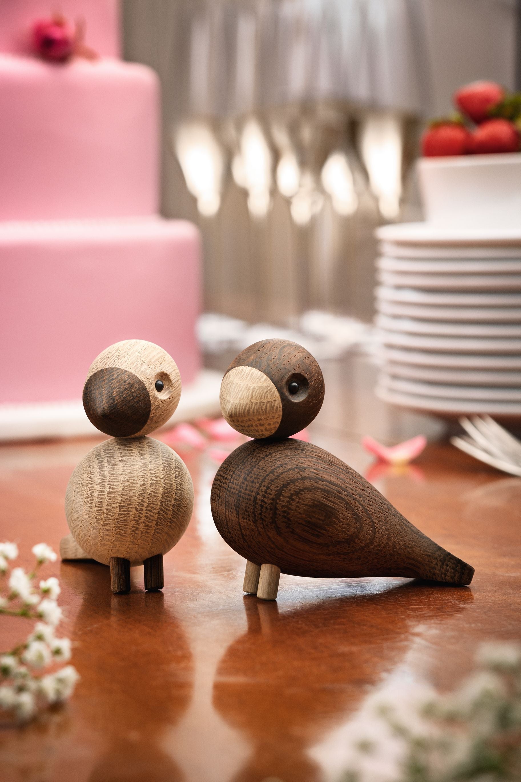 [product_category]-Kay Bojesen Lovebirds H9 Cm 1 Pair, Oak/Smoked-Kay Bojesen-5709513392040-39204-KAY-14