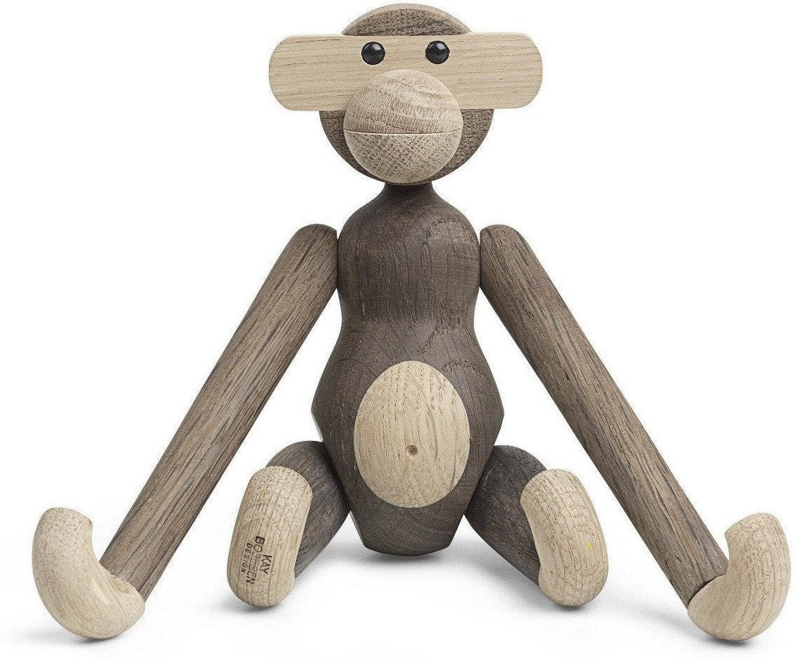 [product_category]-Kay Bojesen Monkey Oak/Smoked Oak, Small-Kay Bojesen-5709513392576-39257-KAY-1