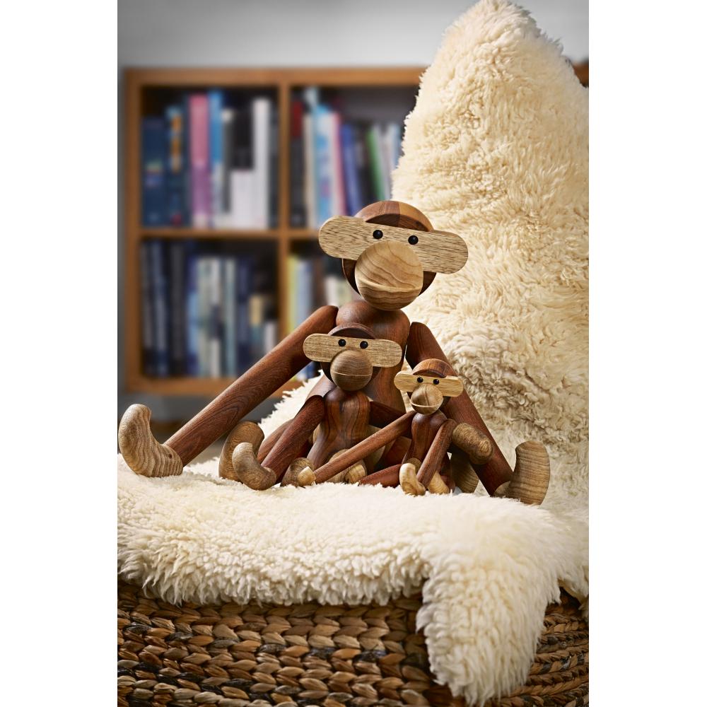 [product_category]-Kay Bojesen Monkey Teak/Lima, Medium-Kay Bojesen-5709513392538-39253-KAY-7