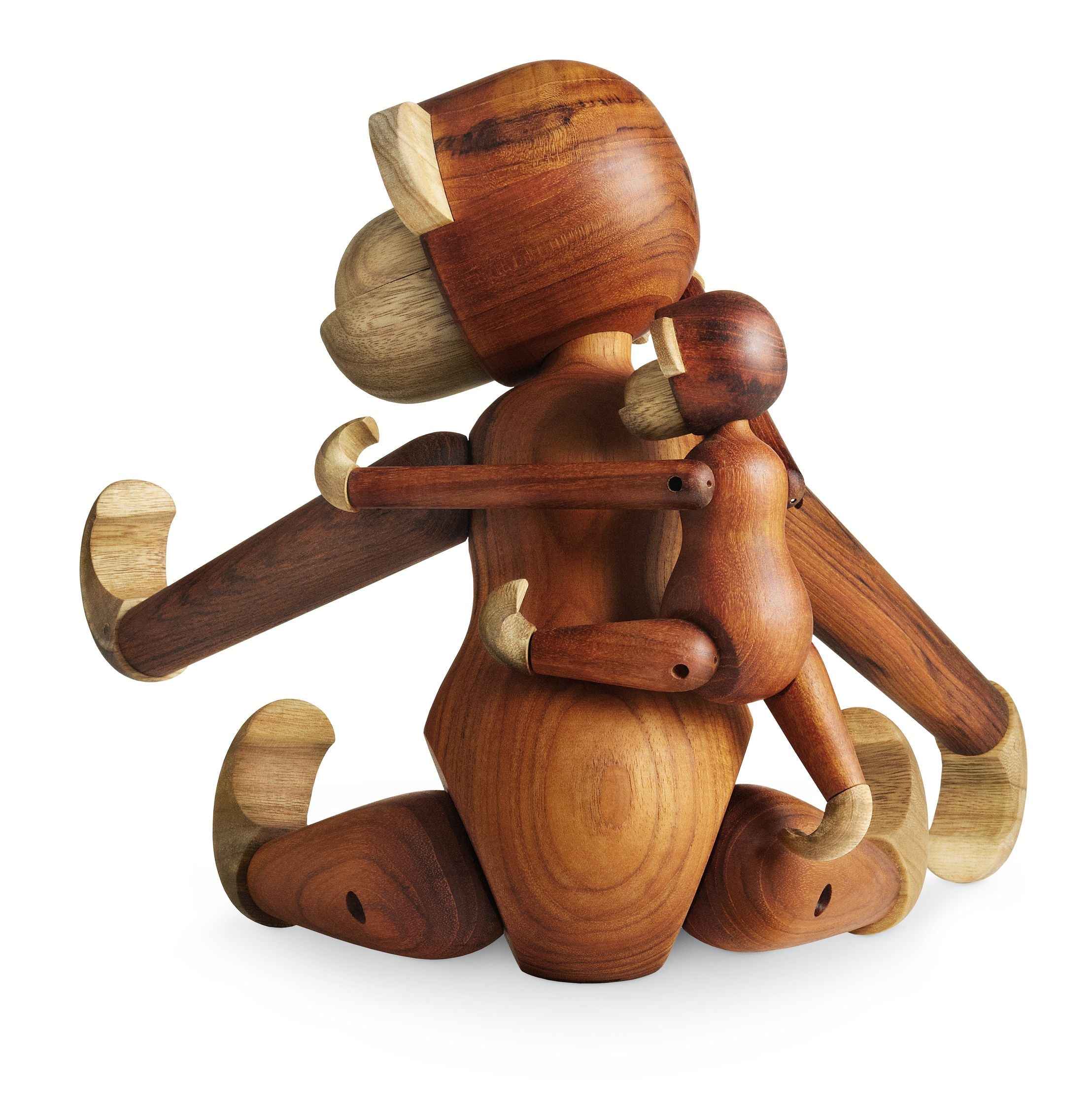 [product_category]-Kay Bojesen Monkey Teak/Limba, Large-Kay Bojesen-5709513142607-39260-KAY-4