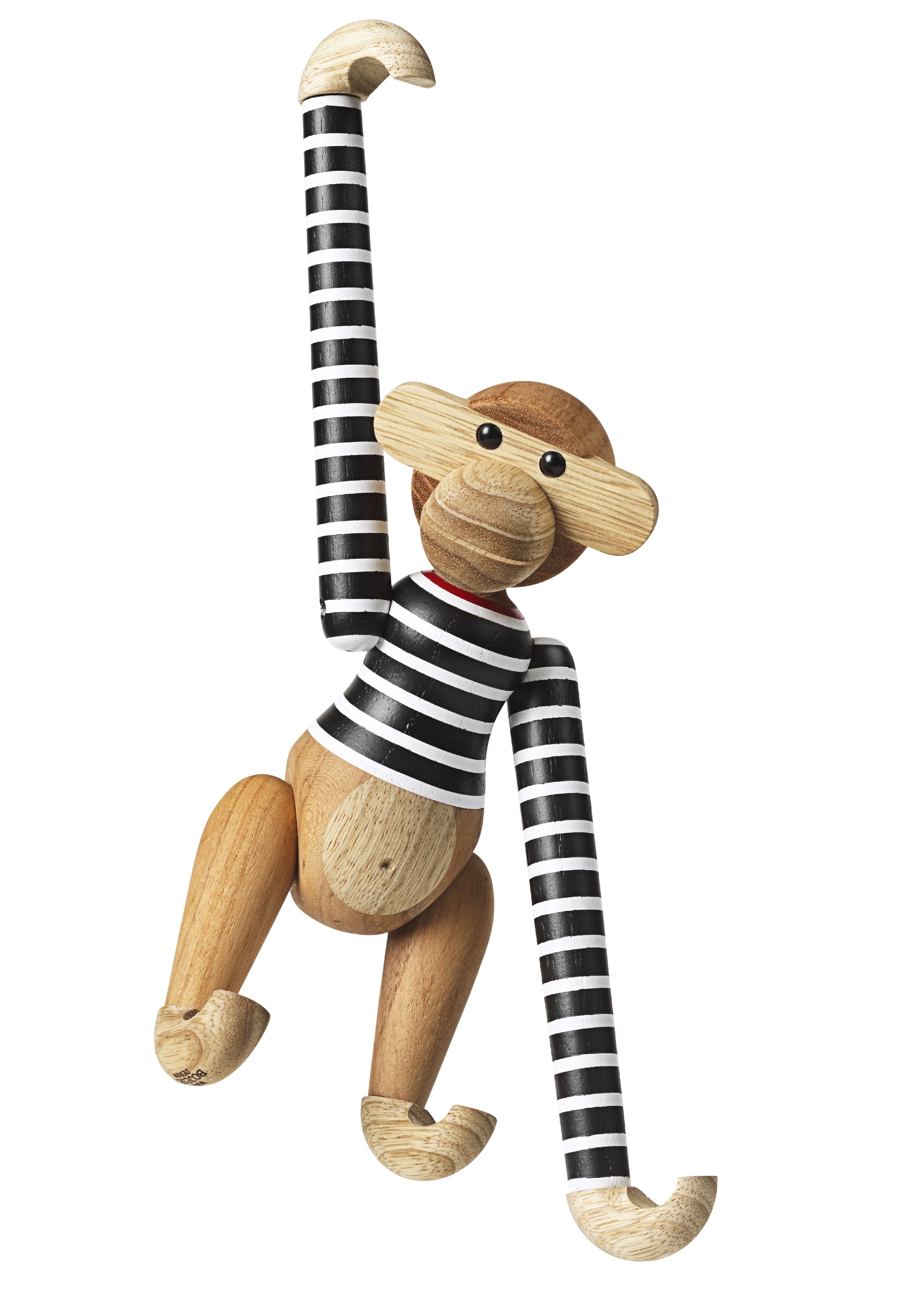 [product_category]-Kay Bojesen Monkey X Nørgaard Paa Strøget Small, Black/White-Kay Bojesen-5709513393344-39334-KAY-10
