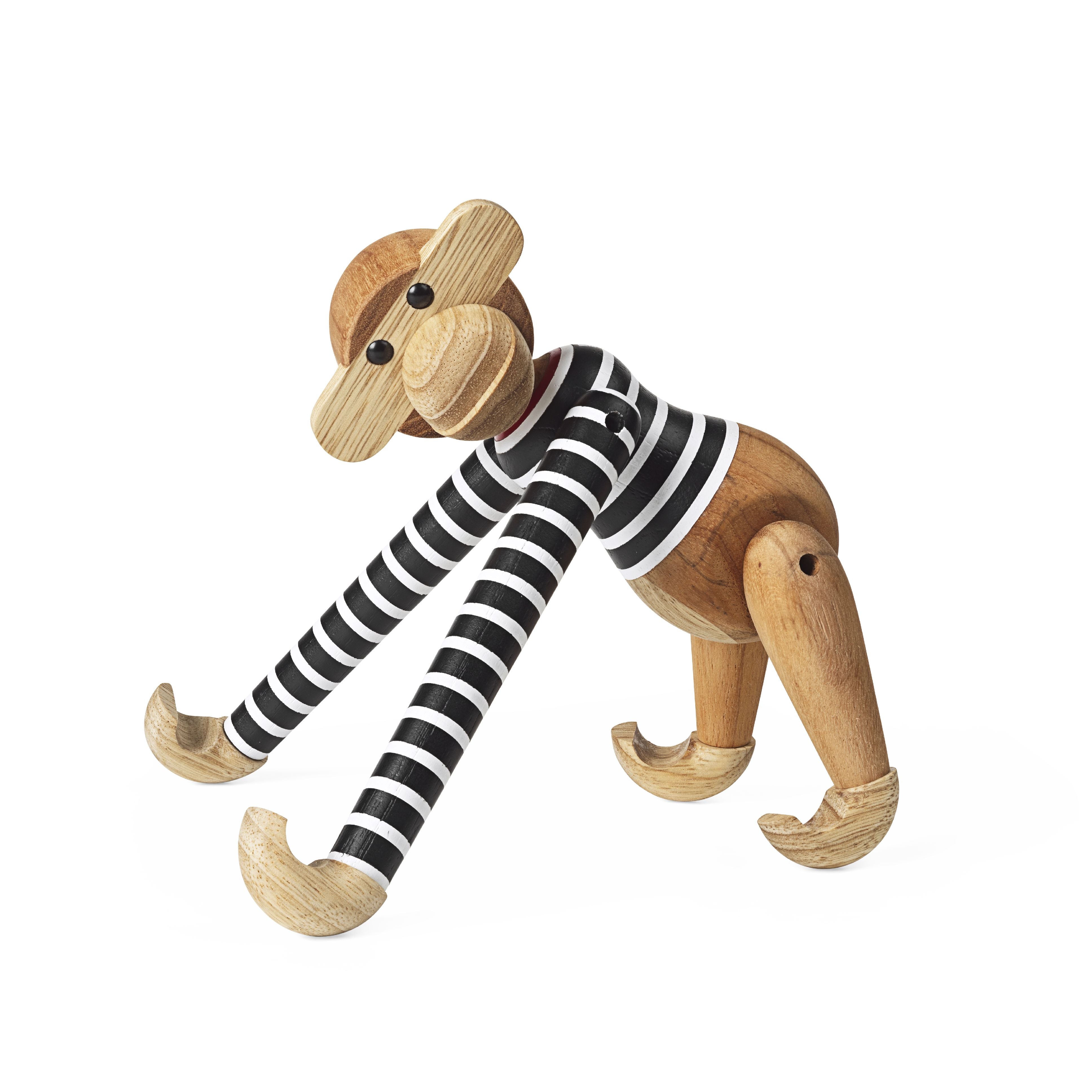 [product_category]-Kay Bojesen Monkey X Nørgaard Paa Strøget Small, Black/White-Kay Bojesen-5709513393344-39334-KAY-11