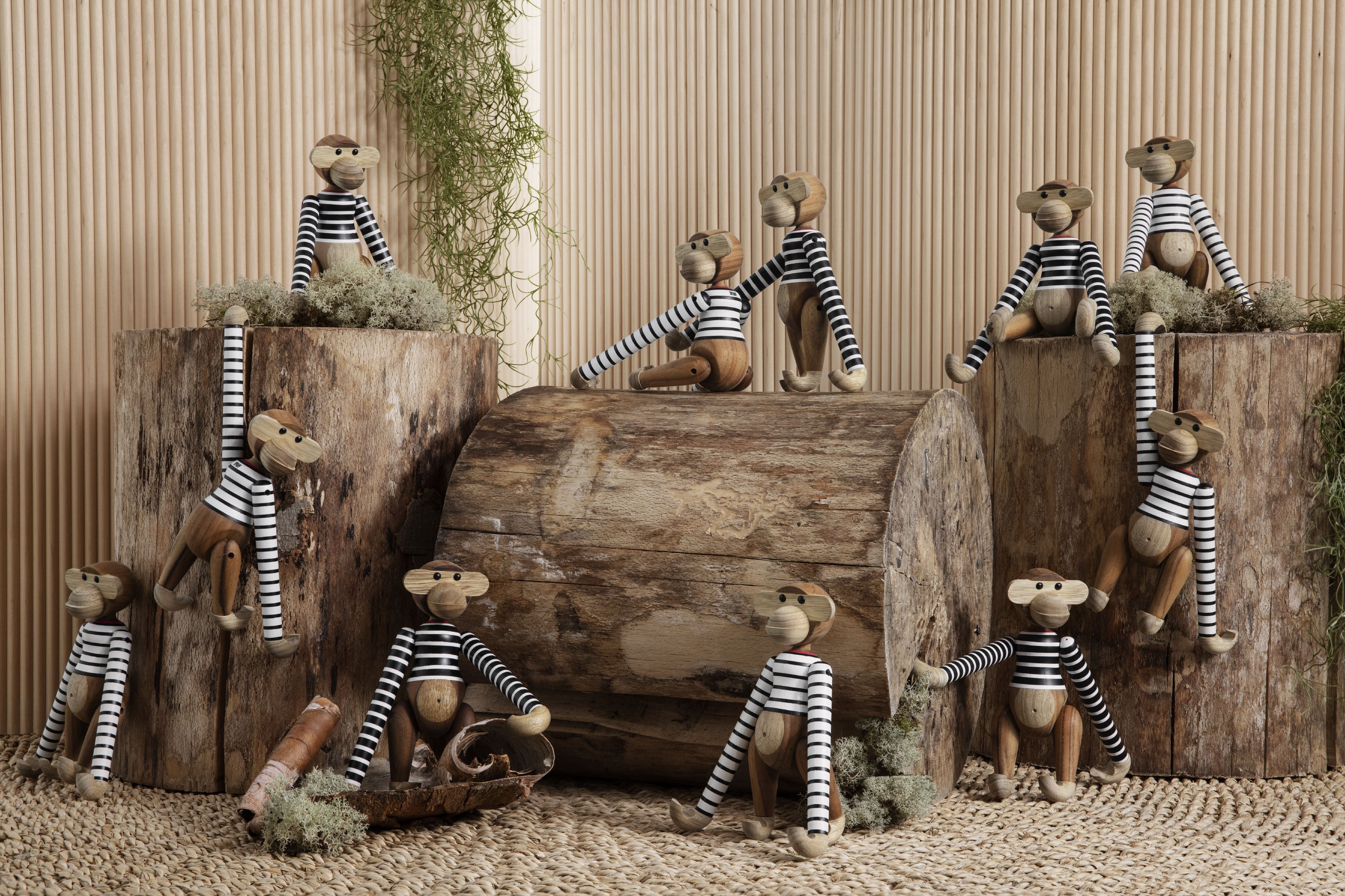 [product_category]-Kay Bojesen Monkey X Nørgaard Paa Strøget Small, Black/White-Kay Bojesen-5709513393344-39334-KAY-13