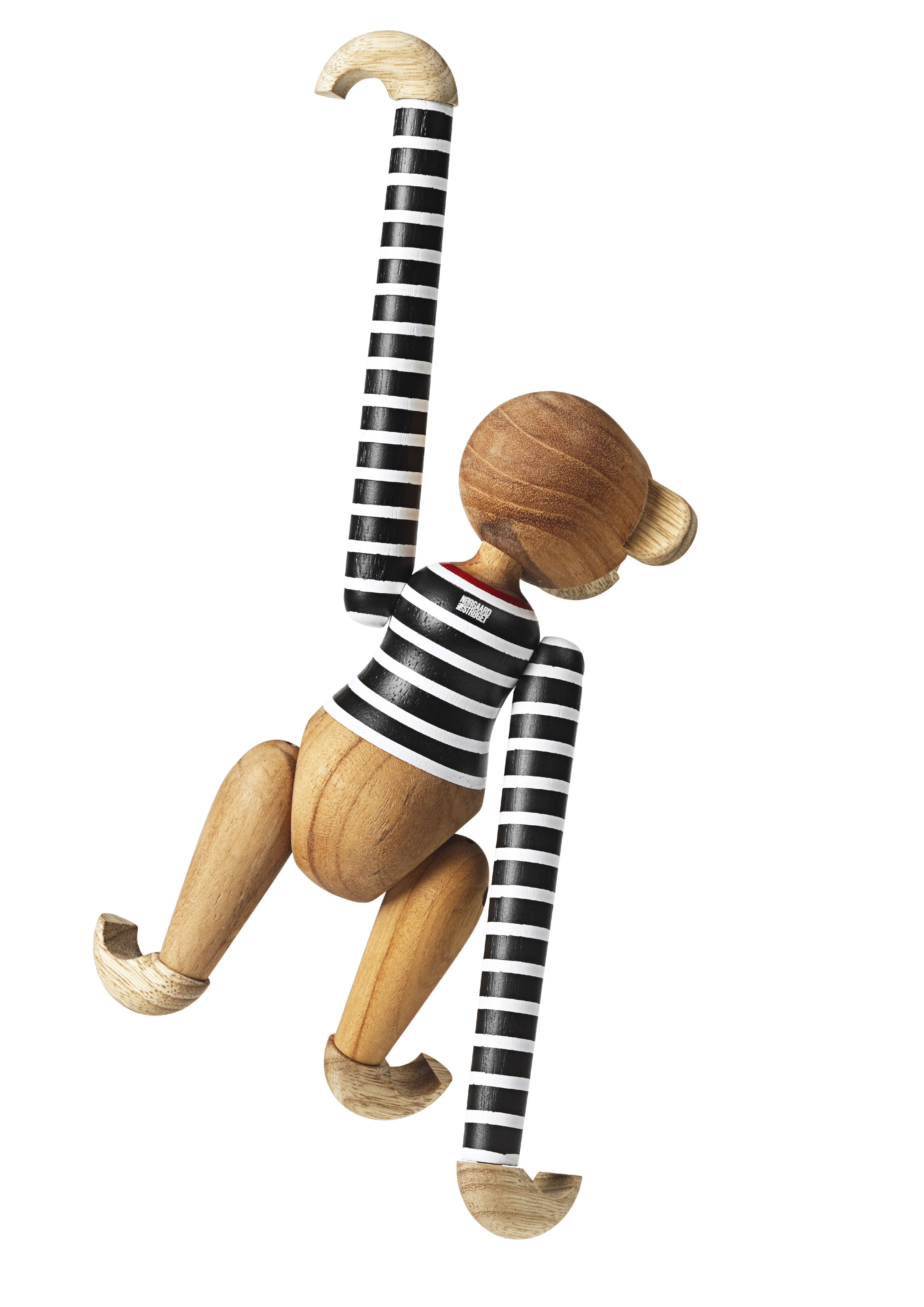 [product_category]-Kay Bojesen Monkey X Nørgaard Paa Strøget Small, Black/White-Kay Bojesen-5709513393344-39334-KAY-14