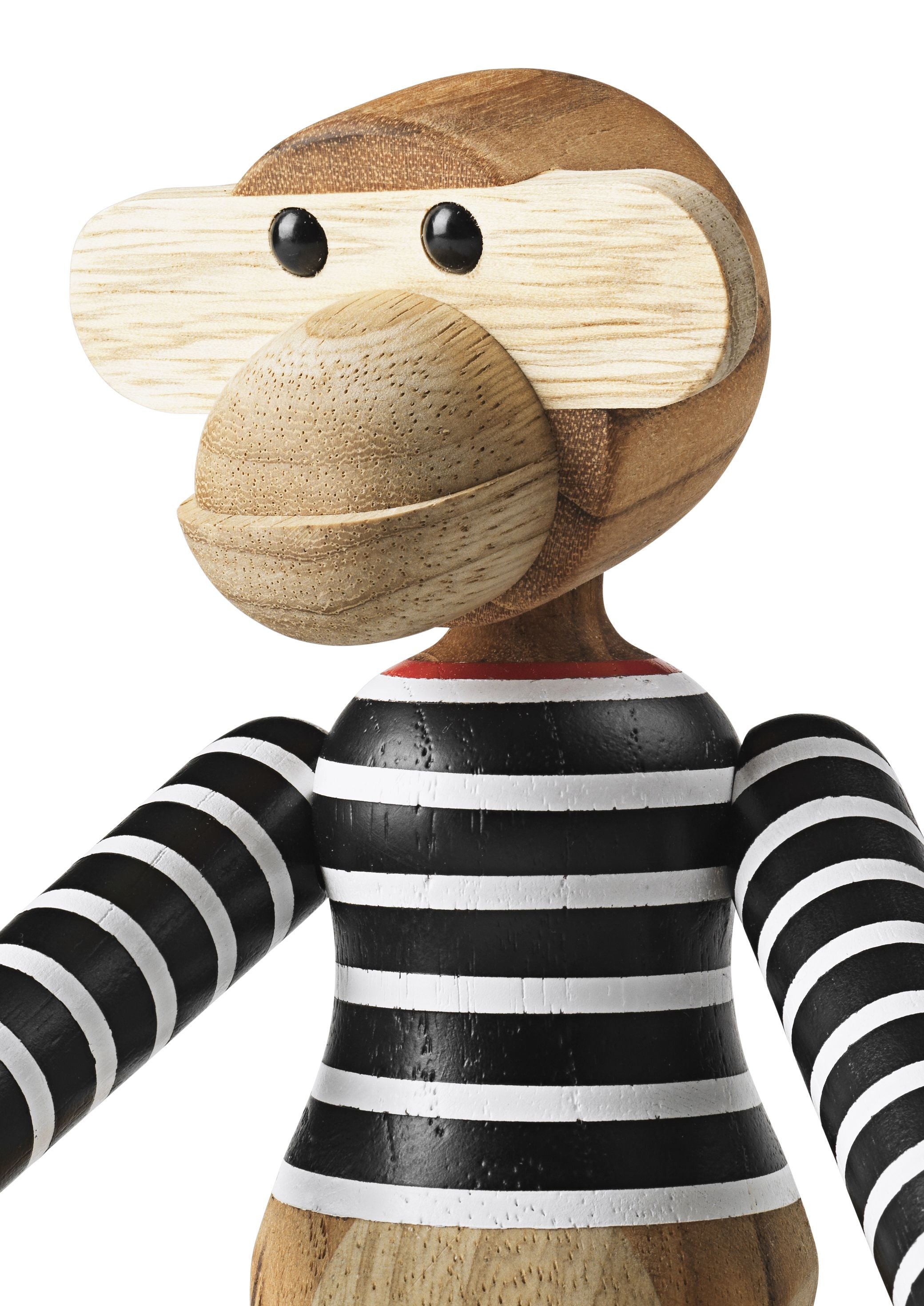 [product_category]-Kay Bojesen Monkey X Nørgaard Paa Strøget Small, Black/White-Kay Bojesen-5709513393344-39334-KAY-7