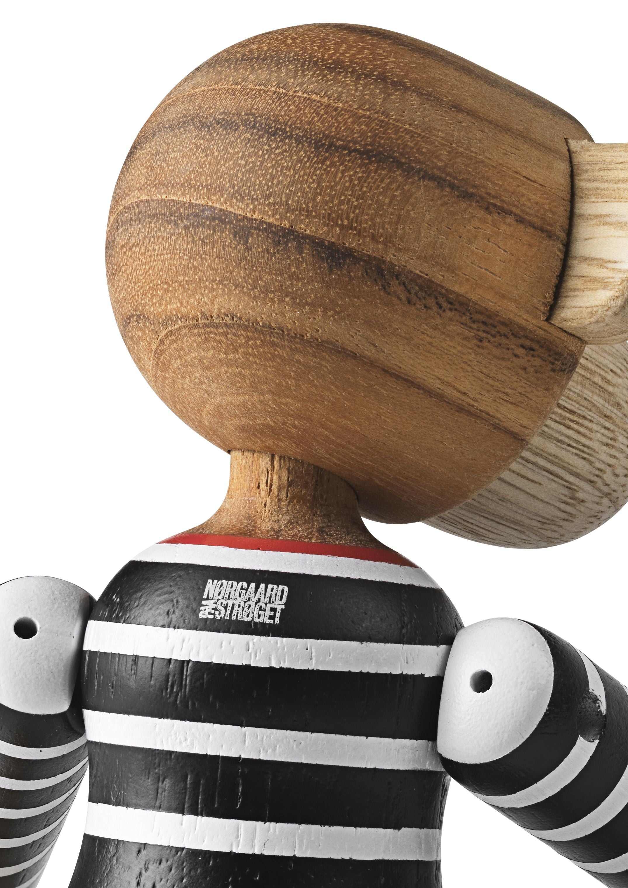 [product_category]-Kay Bojesen Monkey X Nørgaard Paa Strøget Small, Black/White-Kay Bojesen-5709513393344-39334-KAY-9