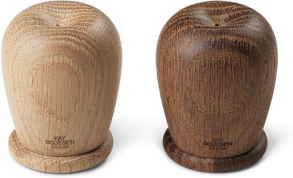 Kay Bojesen Salt And Pepper Set H6 Cm Oak/Smoked Oak