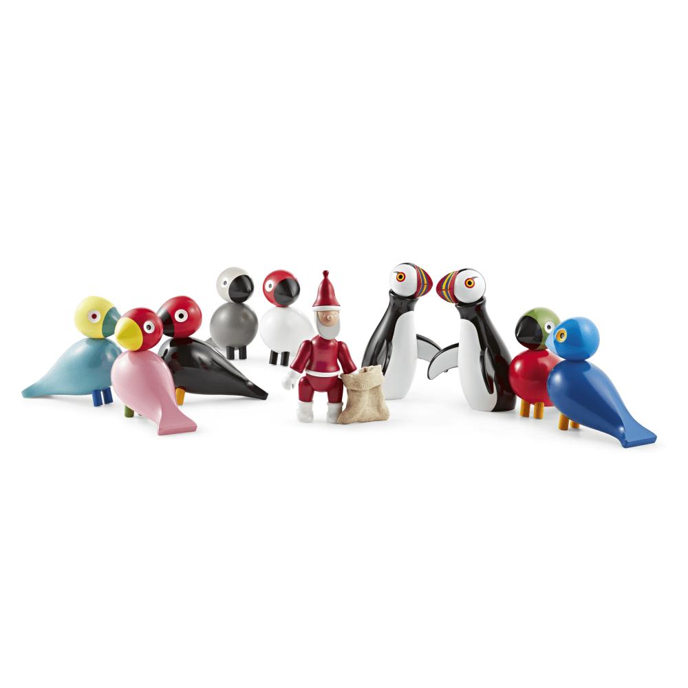 [product_category]-Kay Bojesen Santa Claus H19.5 Cm Red/White-Kay Bojesen-5709513394303-39430-KAY-5