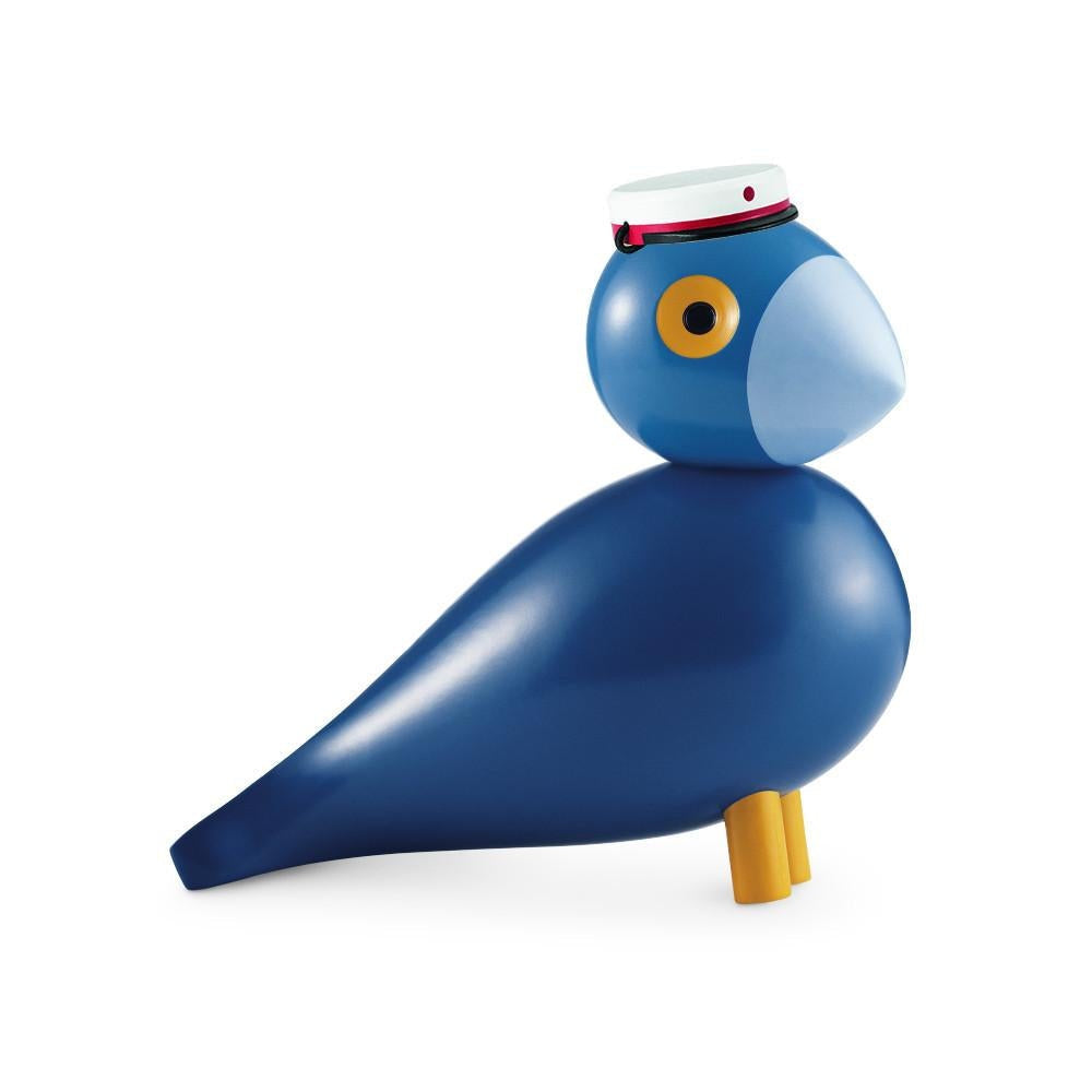 [product_category]-Kay Bojesen Songbird Kay With Blue Student Cap-Kay Bojesen-39231+39403-KAY-1