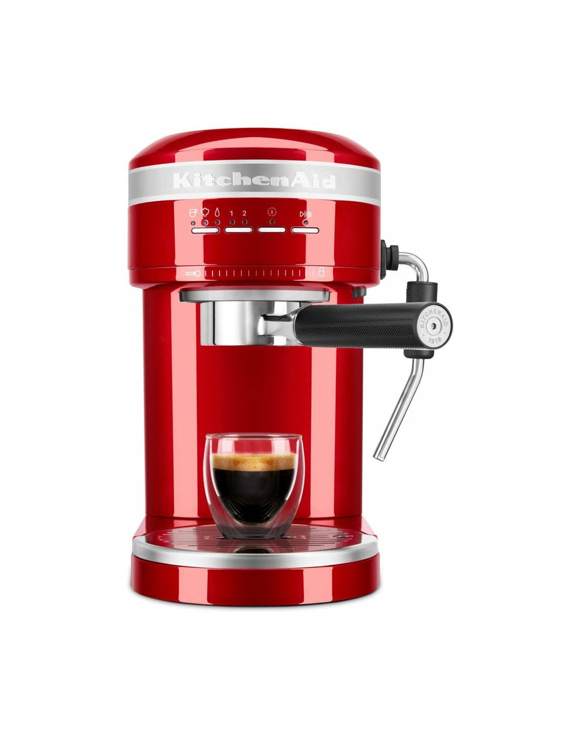 [product_category]-Kitchen Aid 5 Kes6503 Artisan Semi Automatic Espresso Machine, Empire Red-KitchenAid-8003437607516-5KES6503EER-KIT-1