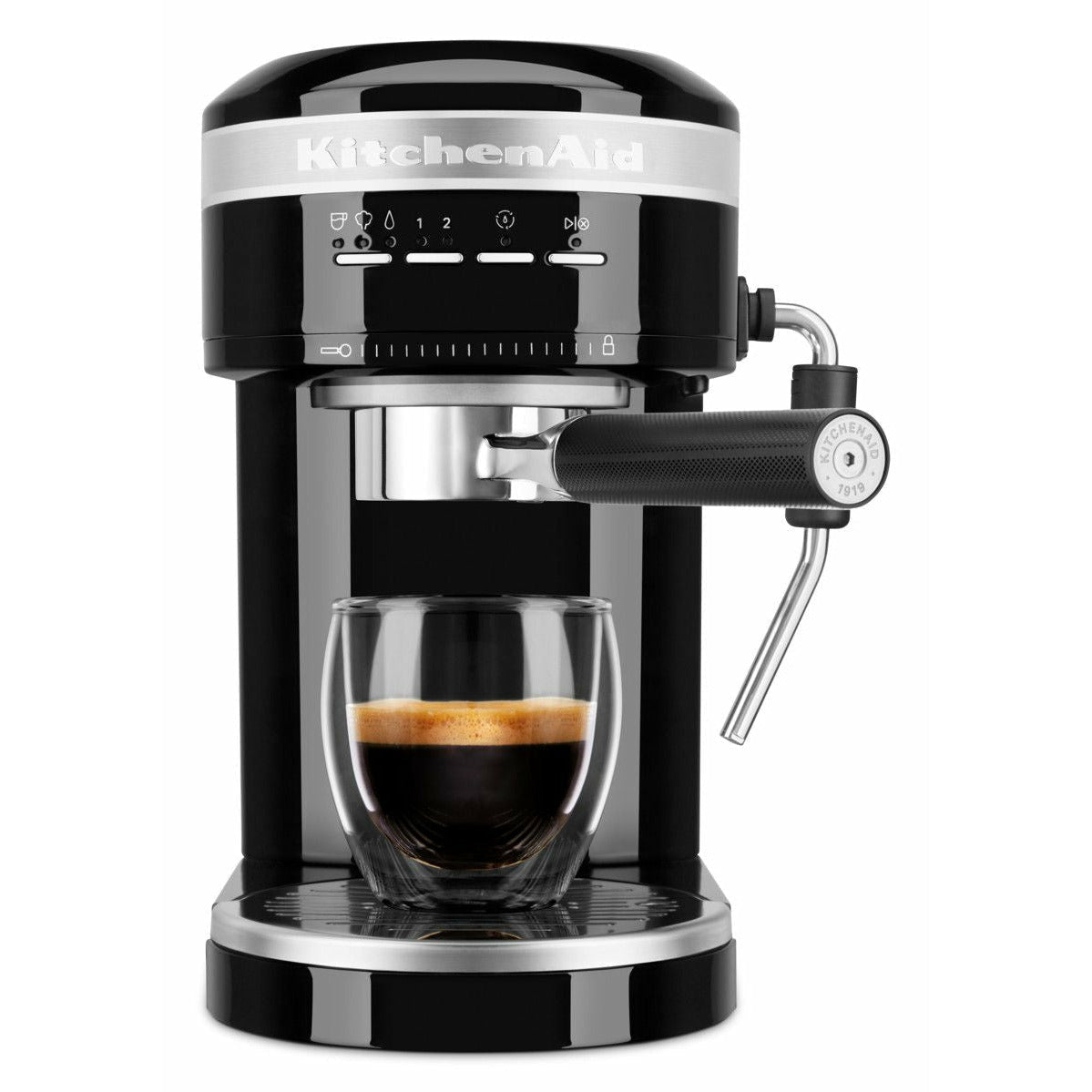 [product_category]-Kitchen Aid 5 Kes6503 Artisan Semi Automatic Espresso Machine, Onyx Black-KitchenAid-8003437607493-5KES6503EOB-KIT-11