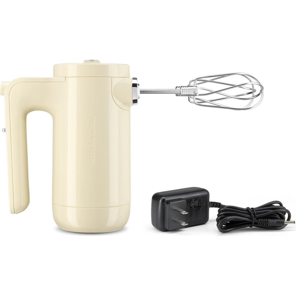 [product_category]-Kitchen Aid 5 Khmb732 Wireless Hand Mixer With 7 Speed Levels, Cream-KitchenAid-8003437622045-5KHMB732EAC-KIT-7