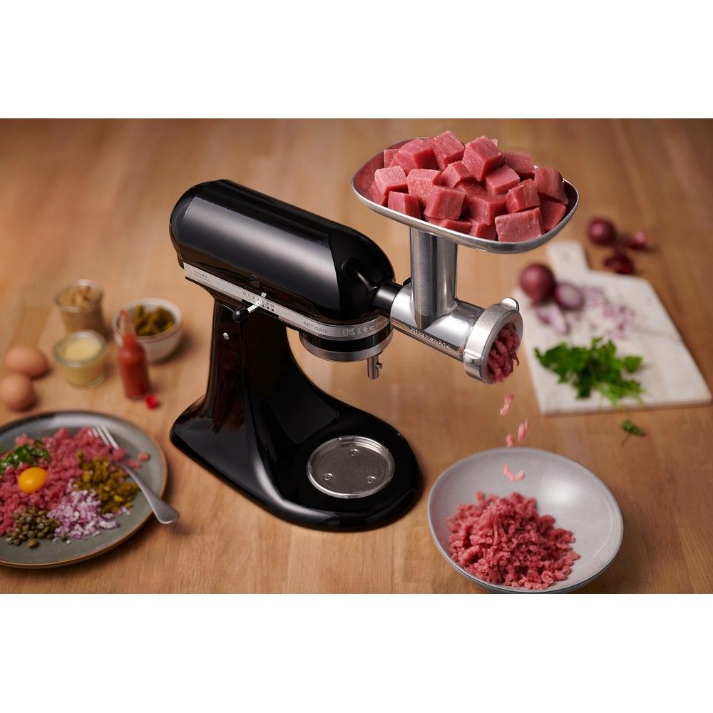 [product_category]-Kitchen Aid 5 Ksmfga Meat Grinder With Sausage Filler, Metal-KitchenAid-5413184410001-5KSMMGA-KIT-4