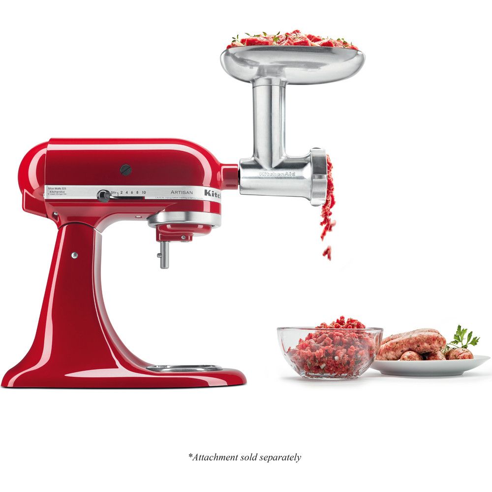 [product_category]-Kitchen Aid 5 Ksmfga Meat Grinder With Sausage Filler, Metal-KitchenAid-5413184410001-5KSMMGA-KIT-5