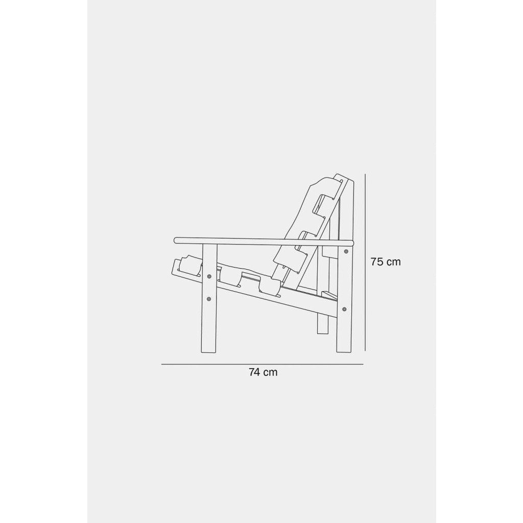 [product_category]-Klassik Studio Kø Hunting Chair Oak Smoked, Black Leather-Klassik Studio-HUNTING-SMOKEDOAK-BLACKLEATHER-KLA-5