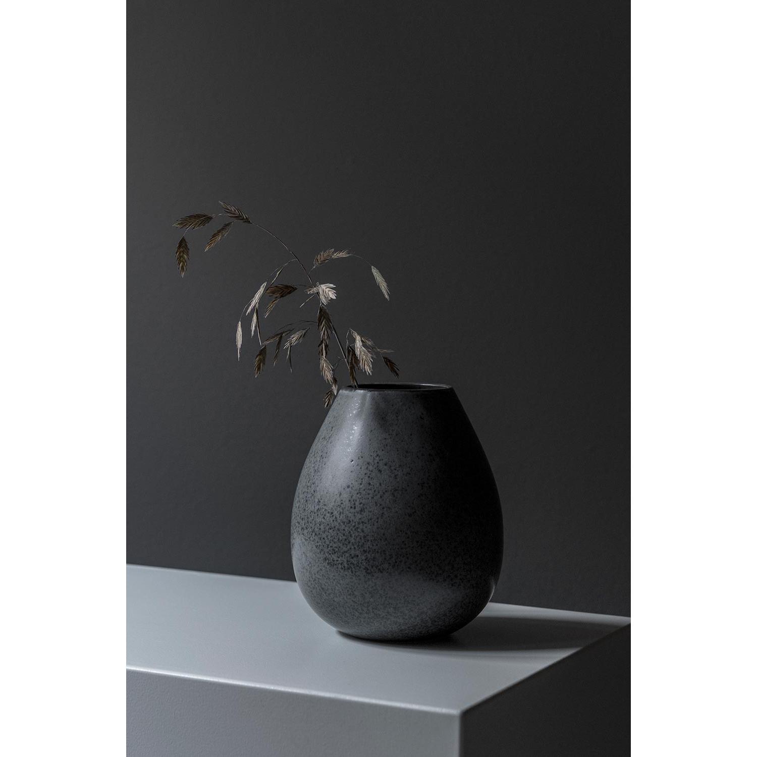 [product_category]-Klassik Studio Milo Drop Vase, Black-Klassik Studio-5714172000403-104101-KLA-2