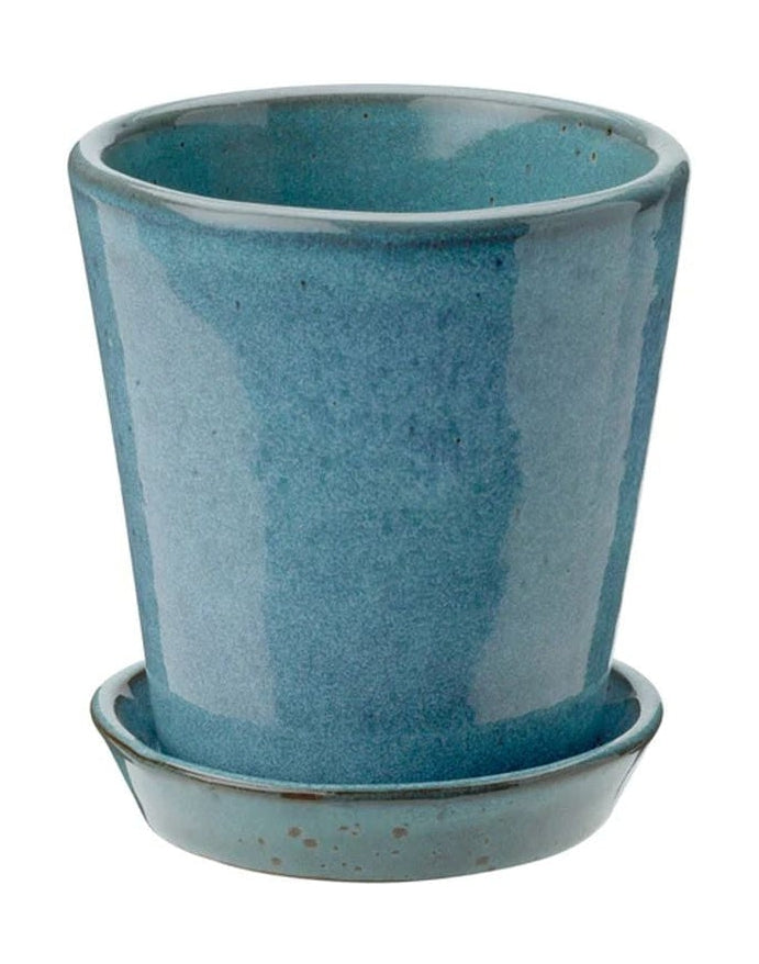 [product_category]-Knabstrup Keramik Cultivation Pot, Dusty Blue-Knabstrup Keramik-5713959011984-1198-KNA-1