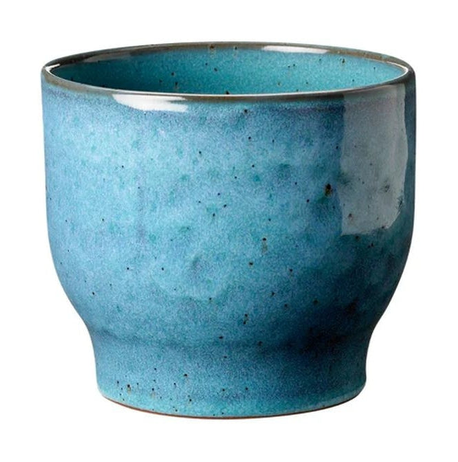 [product_category]-Knabstrup Keramik Flower Planter ø 12,5 Cm, Smoked Blue-Knabstrup Keramik-5713959011243-1124-KNA-1