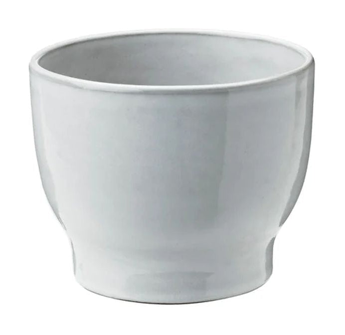 [product_category]-Knabstrup Keramik Flower Pot ø 12,5 Cm, White-Knabstrup Keramik-5713959012318-1231-KNA-1