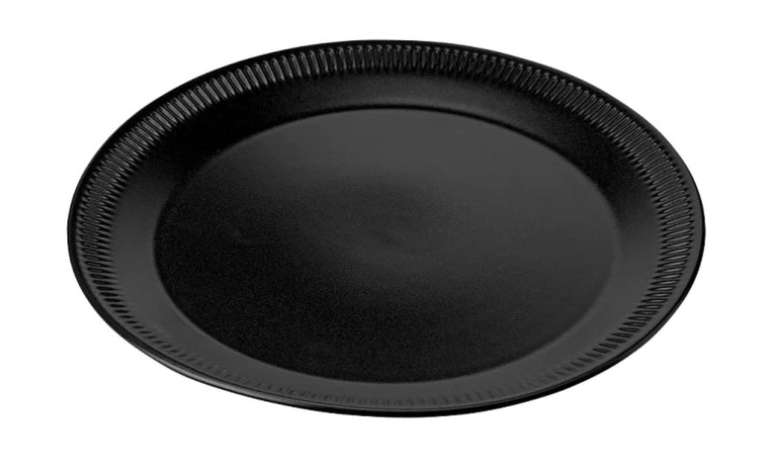 [product_category]-Knabstrup Keramik Plate ø 27 Cm, Black-Knabstrup Keramik-5713959011502-1150-KNA-1