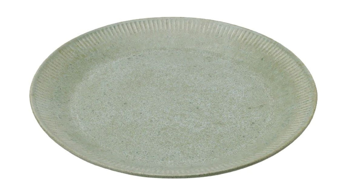 [product_category]-Knabstrup Keramik Plate ø 27 Cm, Olive Green-Knabstrup Keramik-5713959010345-1034-KNA-1