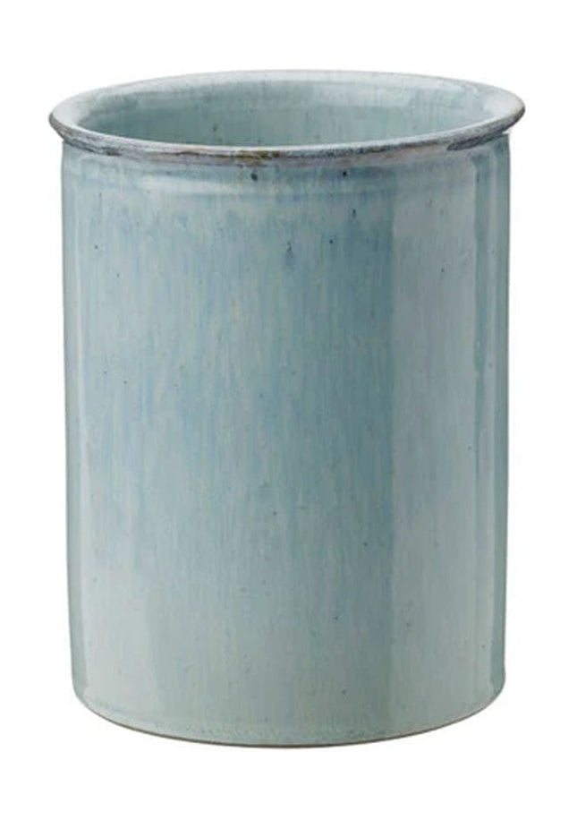 Knabstrup Keramik utensil pot, ocean green