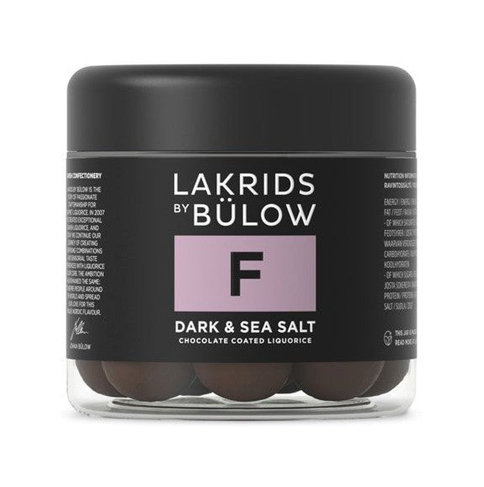 [product_category]-Lakrids By Bülow Dark & Sea Salt, 125 Grams-Lakrids By Bülow-5710858003690-500369-LAK-1