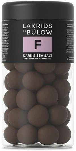 Lakrids par Bülow Dark & ​​Sea Salt, 295 grammes