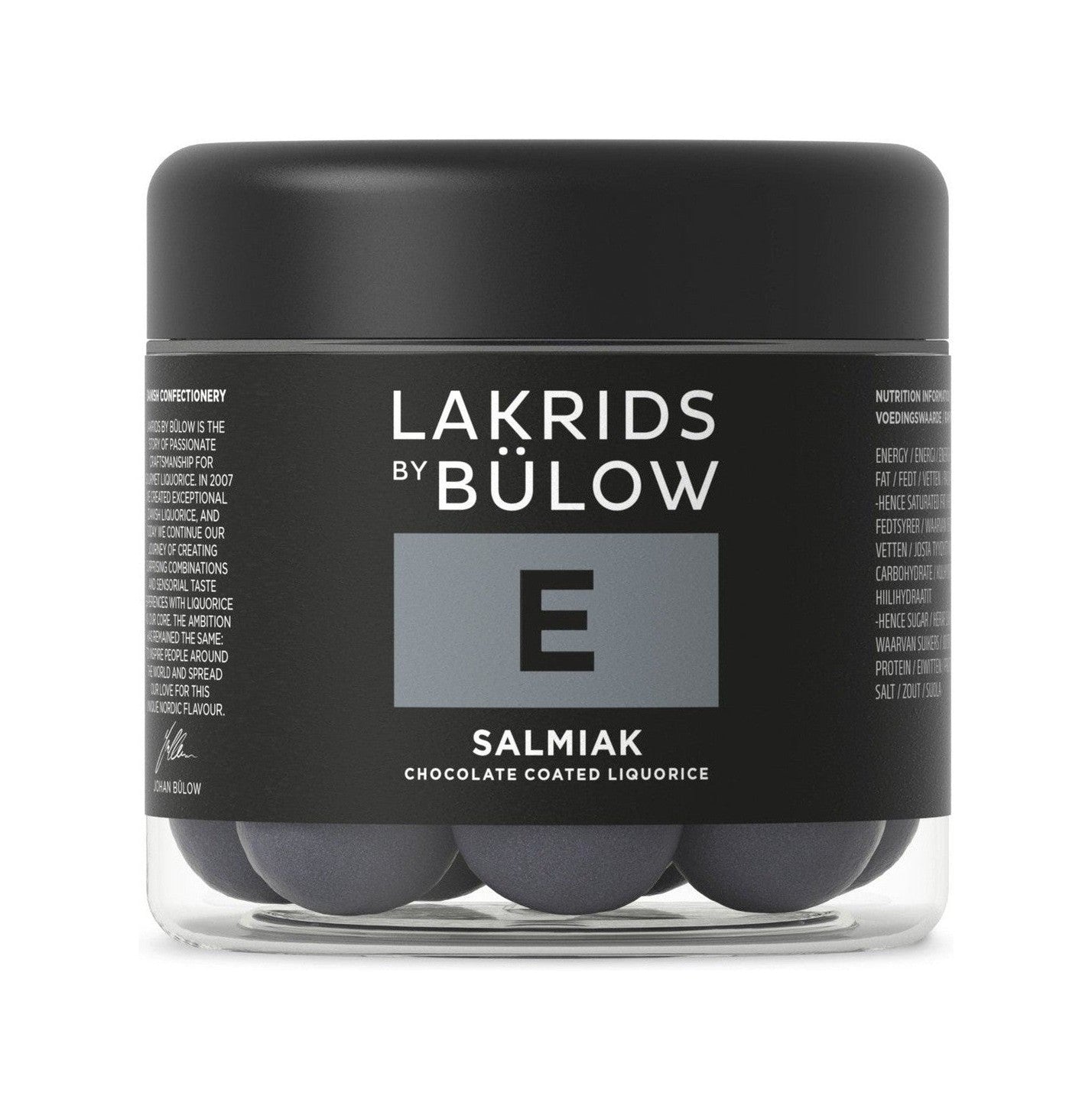 [product_category]-Lakrids By Bülow E Salmiak, 125 Grams-Lakrids By Bülow-5710858000781-500078-LAK-1