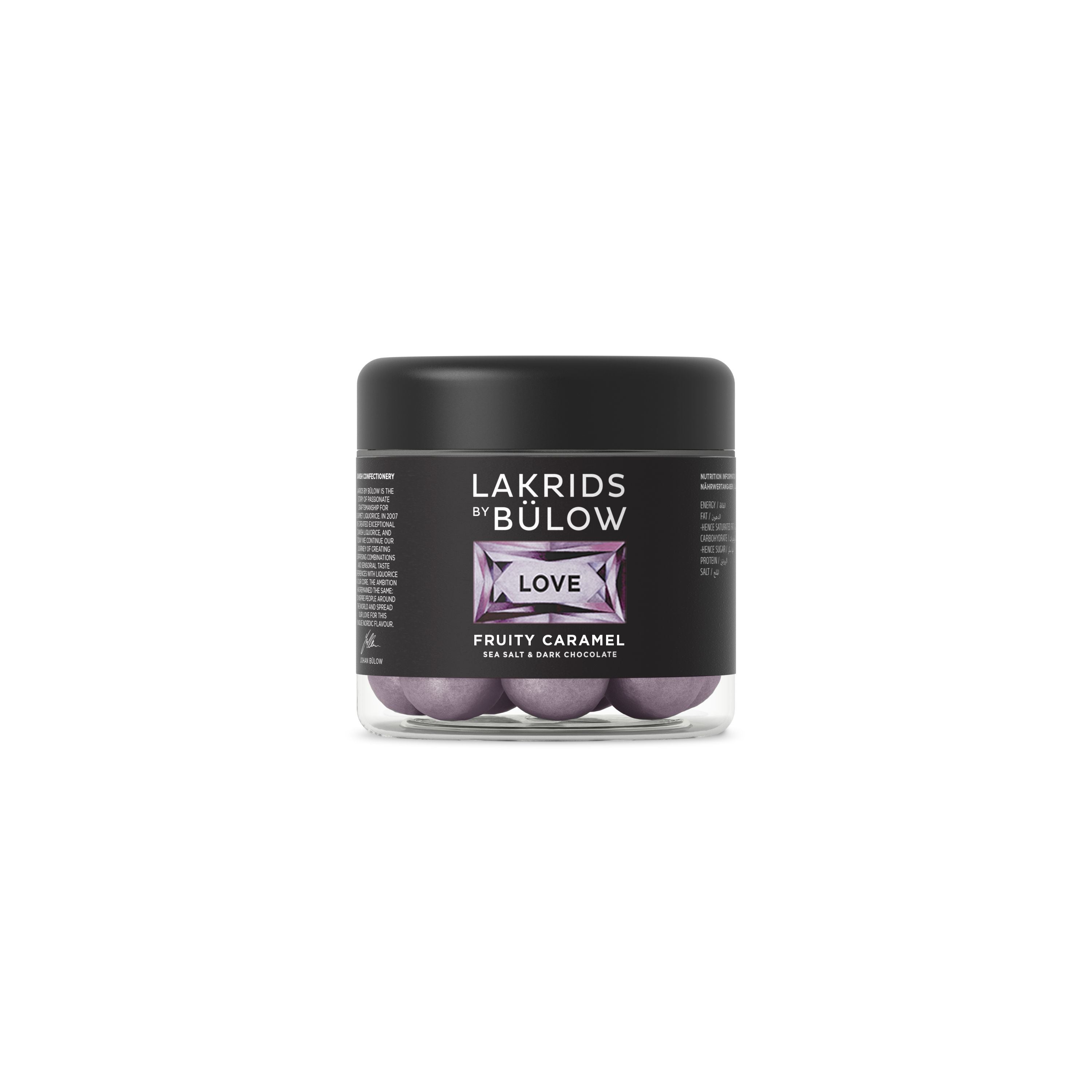 Lakrids par Bülow Love Fruity Caramel, 125g