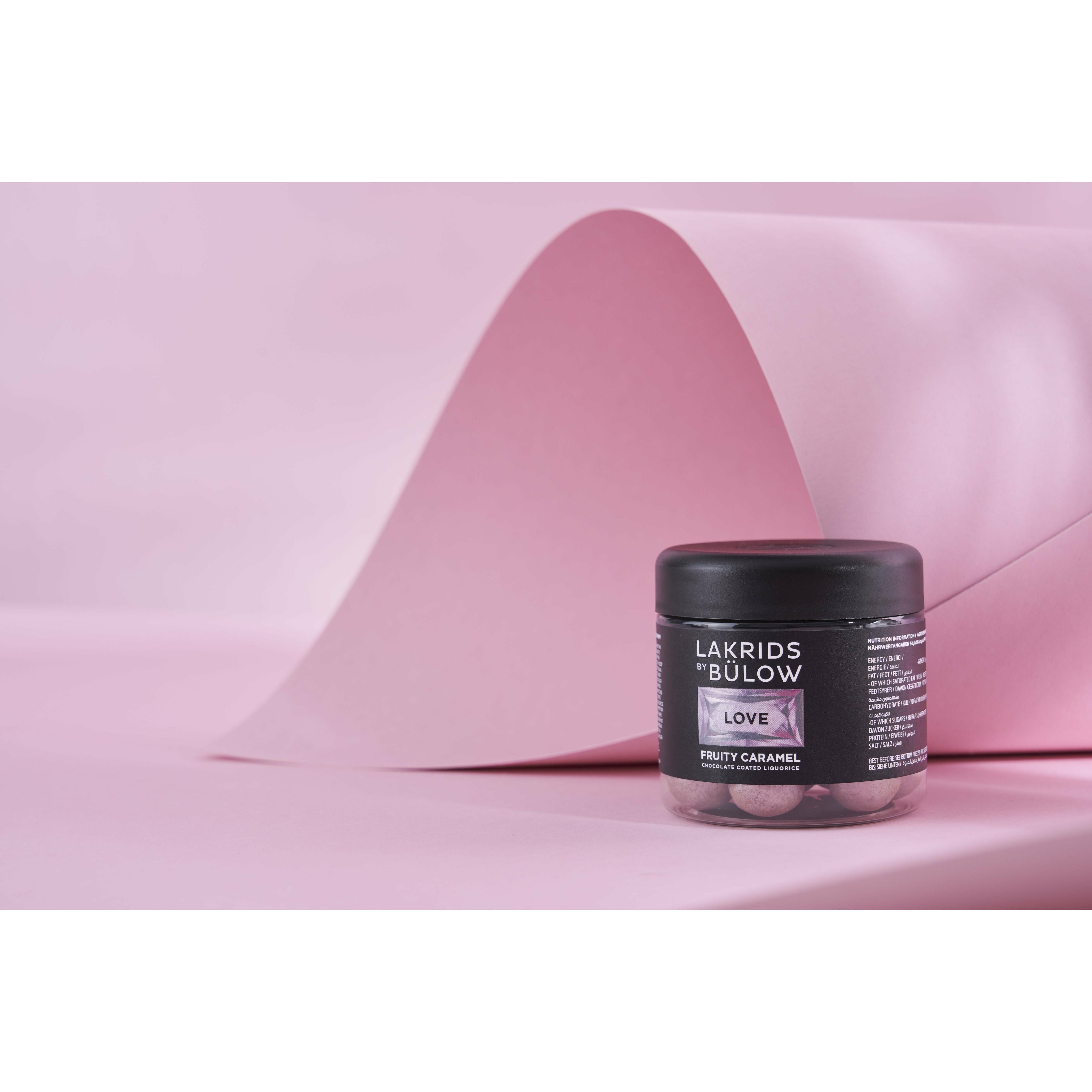 Lakrids by Bülow Love Fruity Caramel, 125g