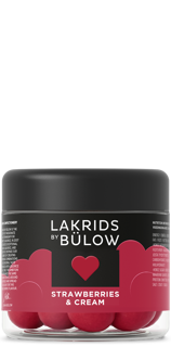 Lakrids par Bülow Love Strawberry & Cream, 125g