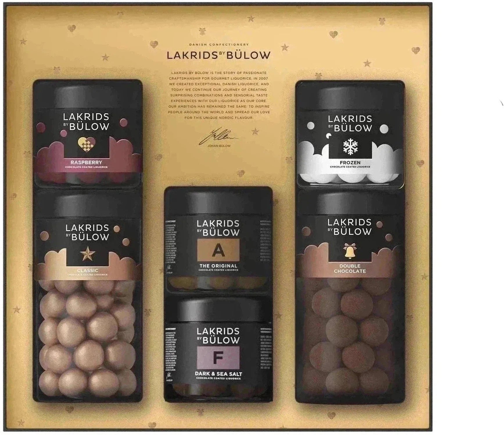 Lakrids af Bülow Winter Black Box 2024, 1090g