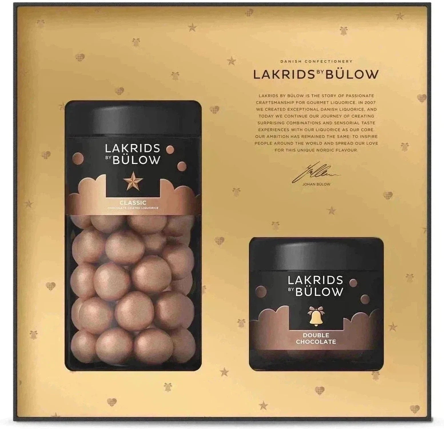 Lakrids par Bülow Winter Black Box Caramel Classic / Double Chocolate, 420G