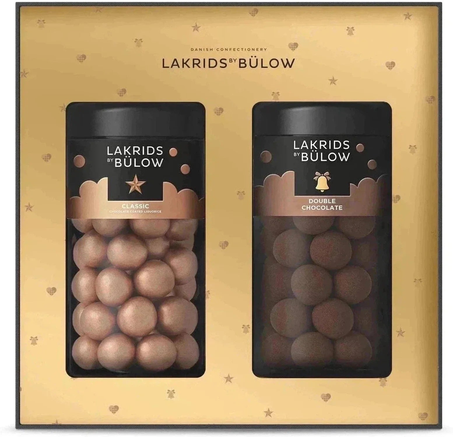 Lakrids par Bülow Winter Black Box Caramel classique / Double Chocolate, 590g