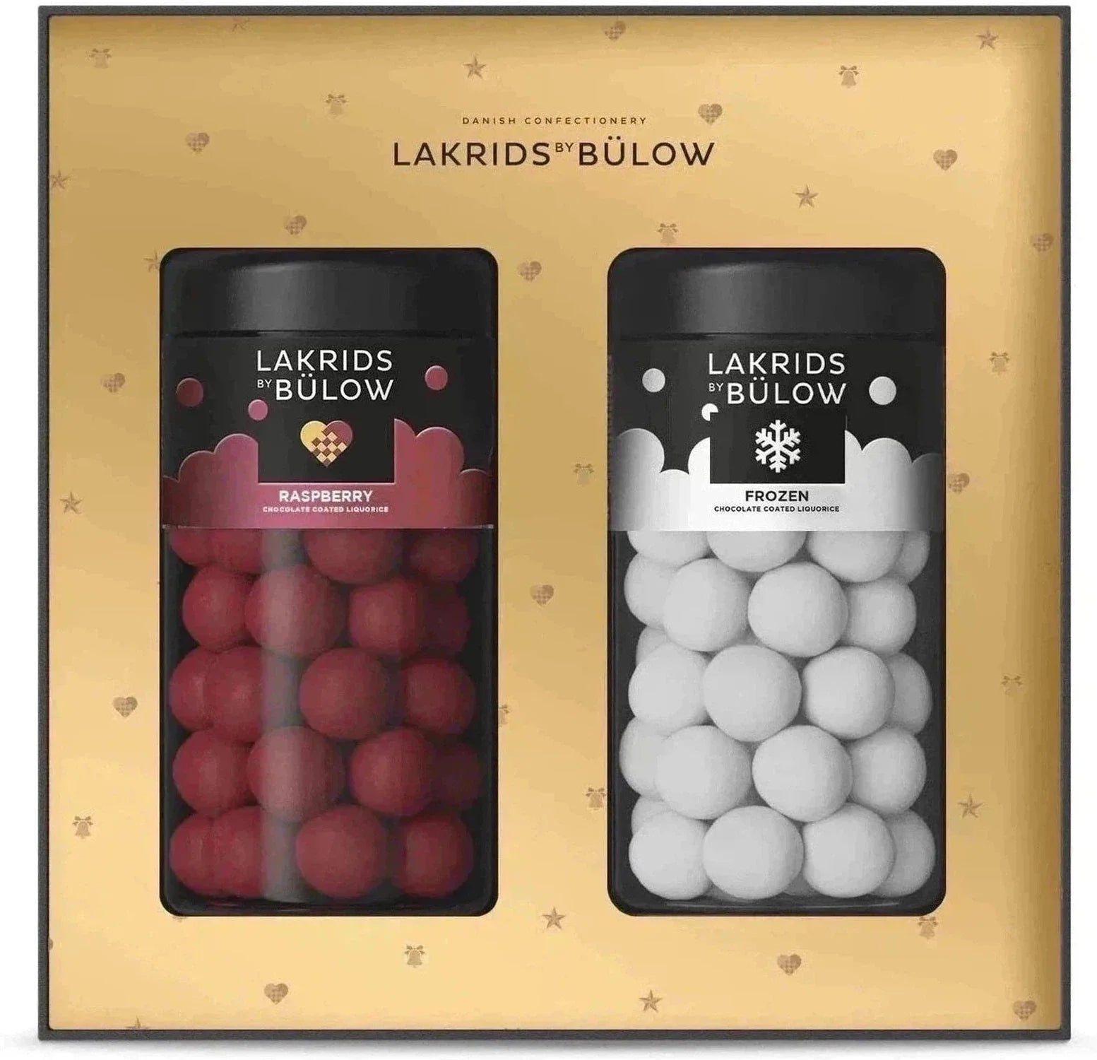 Lakrids de Bülow Winter Black Box Raspberry/Mint congelada, 590G