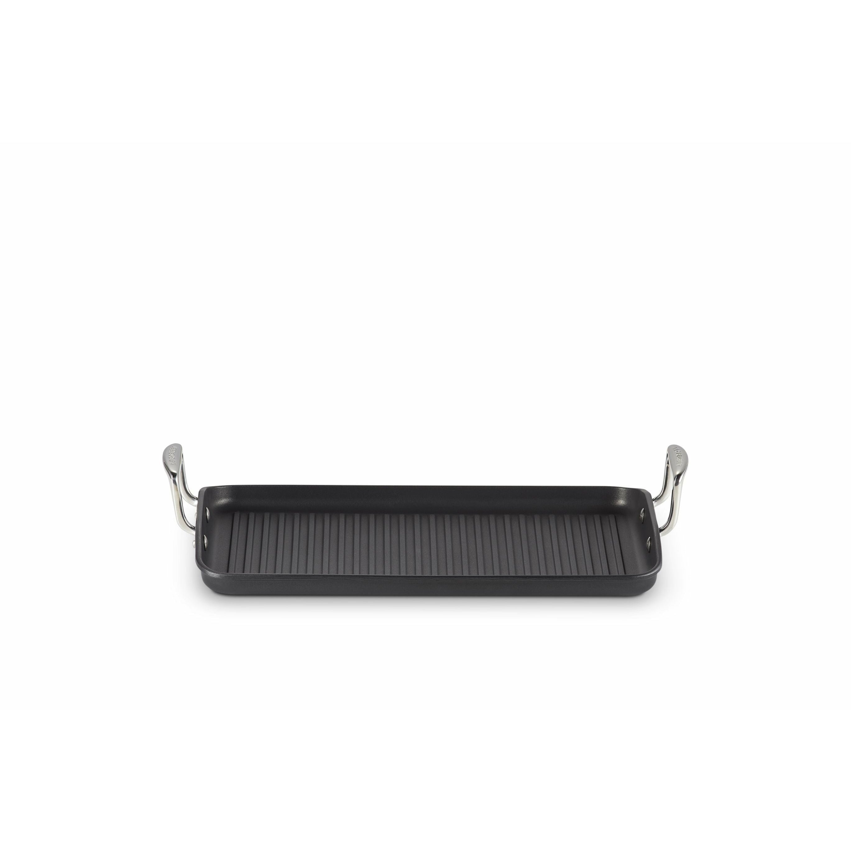 Le Creuset Alu Grill Plate con surcos, 34 x 25 cm