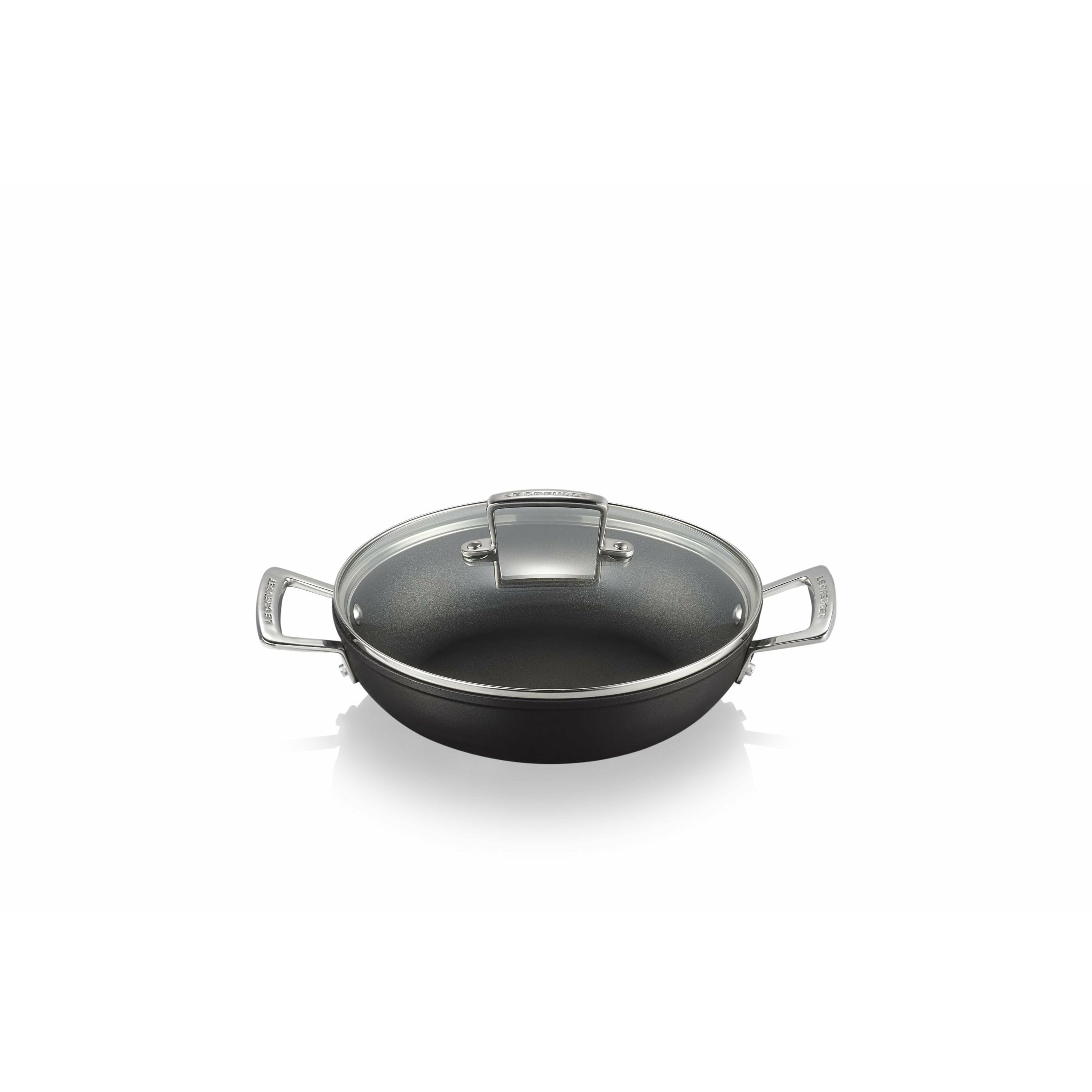 [product_category]-Le Creuset Alu Professional Pan With Glass Lid, 24 Cm-Le Creuset-630870272827-51107240010502-LEC-2