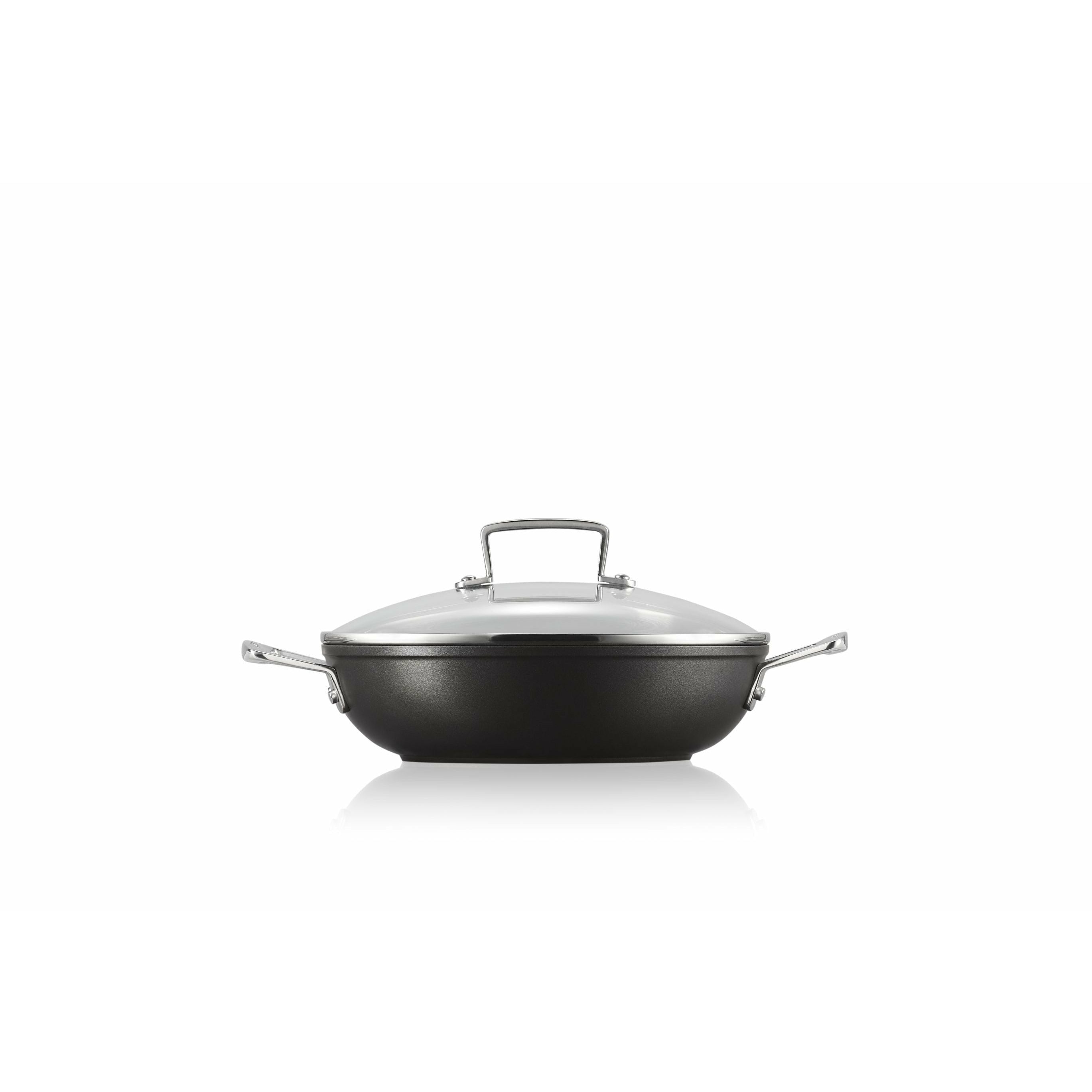 [product_category]-Le Creuset Alu Professional Pan With Glass Lid, 24 Cm-Le Creuset-630870272827-51107240010502-LEC-3