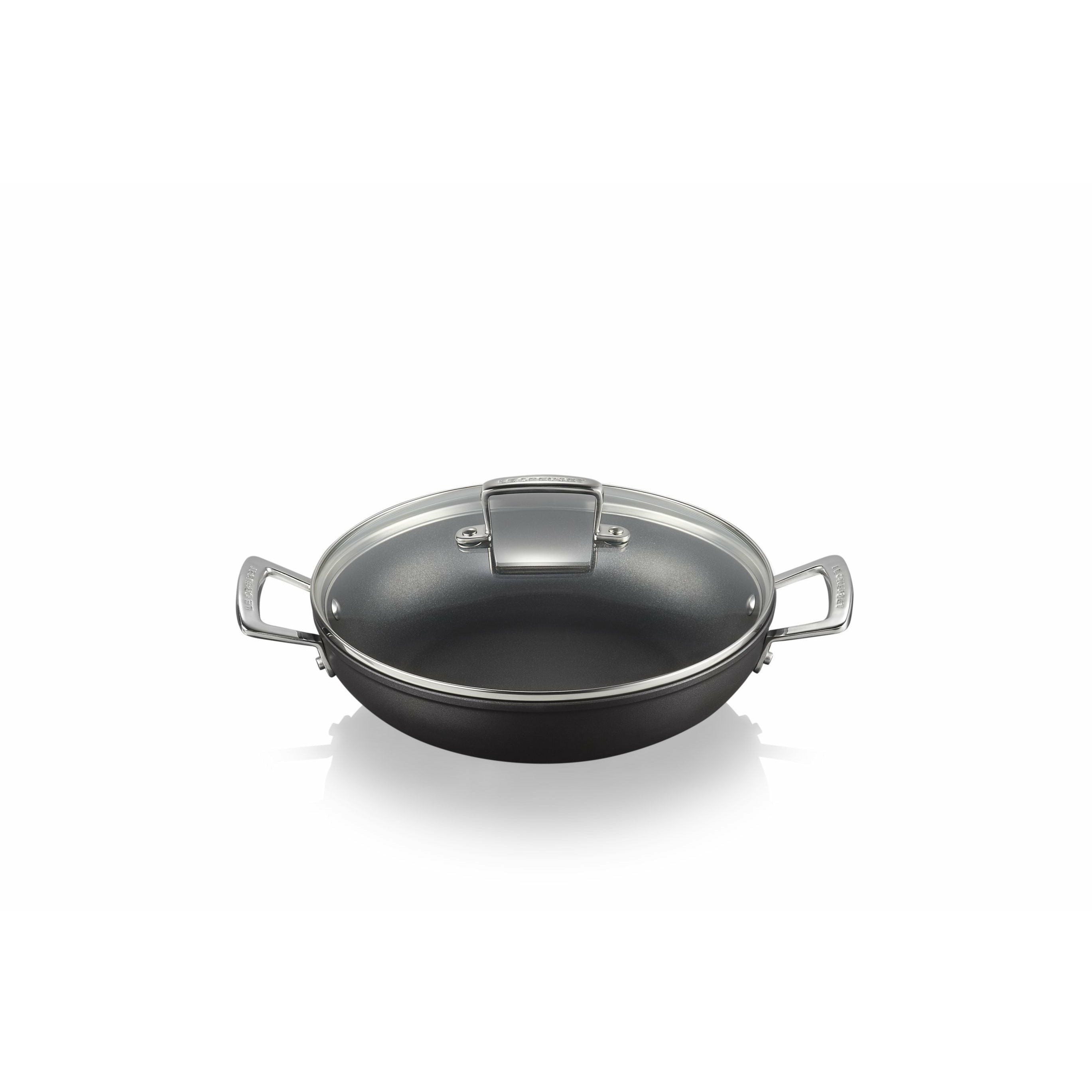 [product_category]-Le Creuset Alu Professional Pan With Glass Lid, 26 Cm-Le Creuset-630870272834-51107260010502-LEC-3