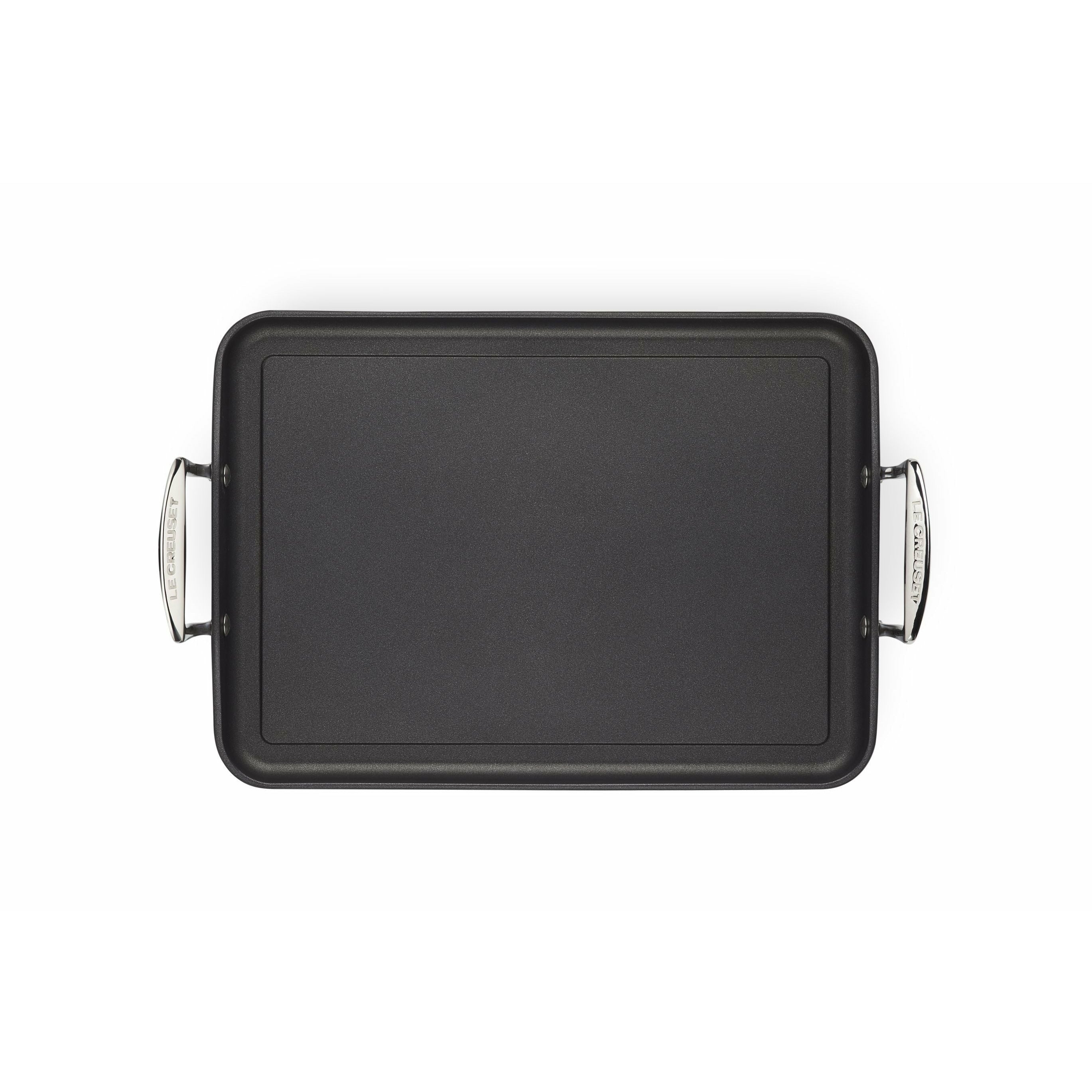 [product_category]-Le Creuset Aluminium Non Stick Grill Plate, 35 X 25 Cm-Le Creuset-630870284899-52103350010101-LEC-1