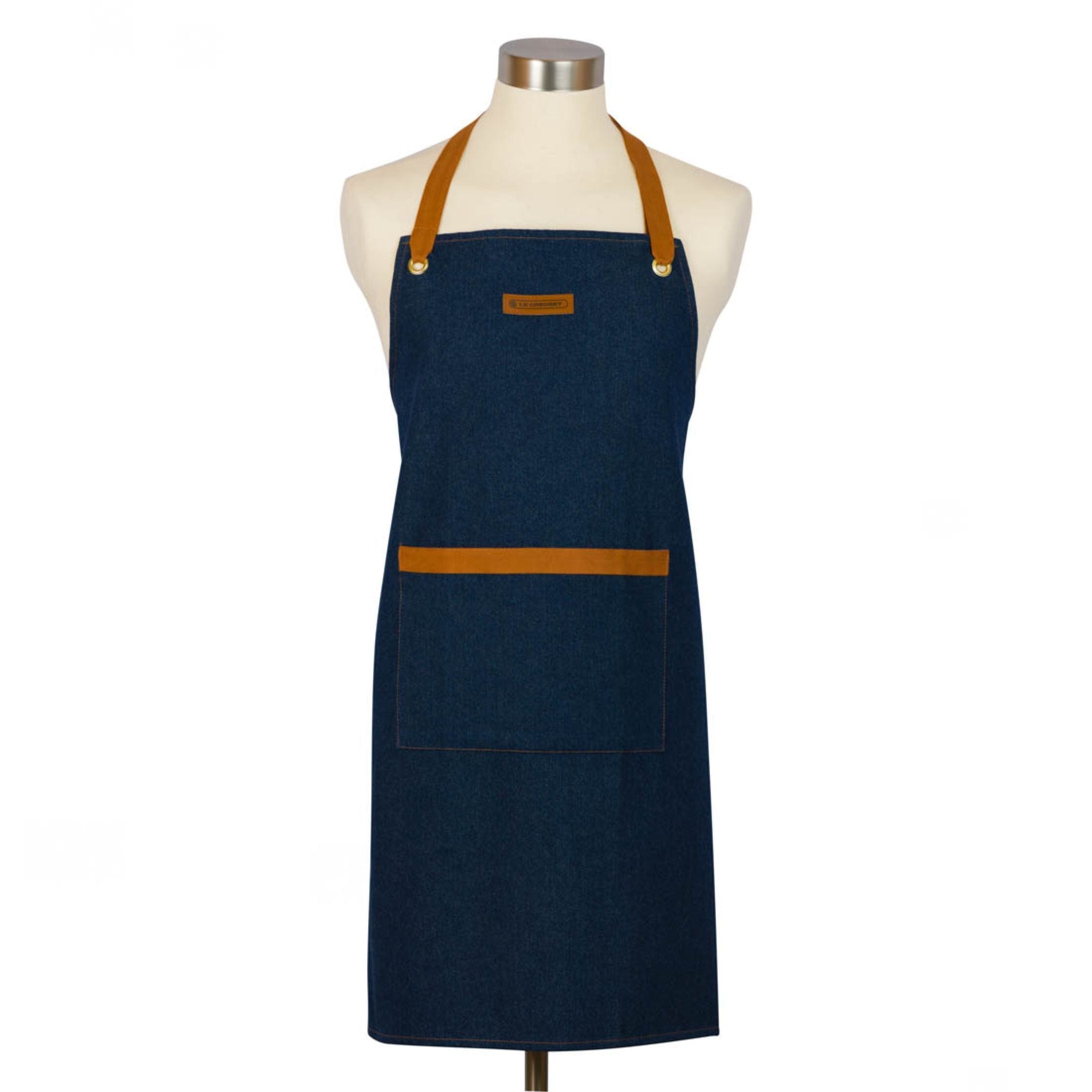 [product_category]-Le Creuset Apron, Denim-Le Creuset-630870261005-45003007760800-LEC-1