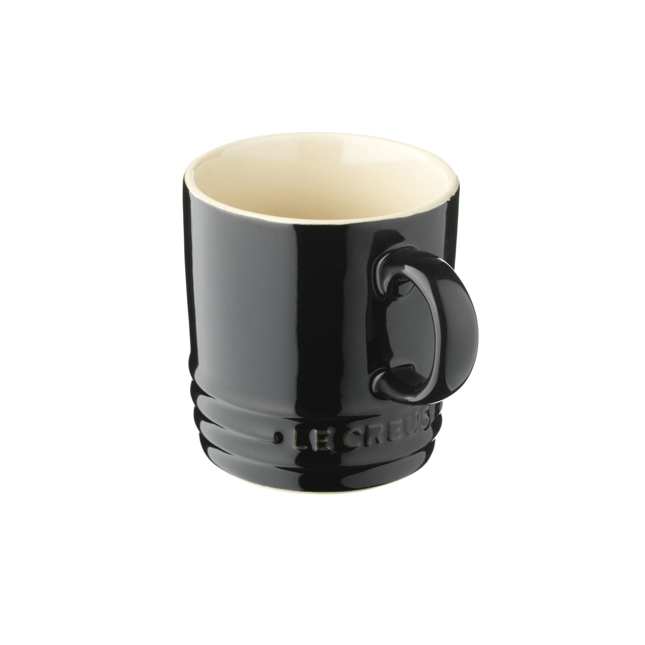 [product_category]-Le Creuset Cappuccino Mug 200 Ml, Glossy Black-Le Creuset-843251105298-70303201400099-LEC-1