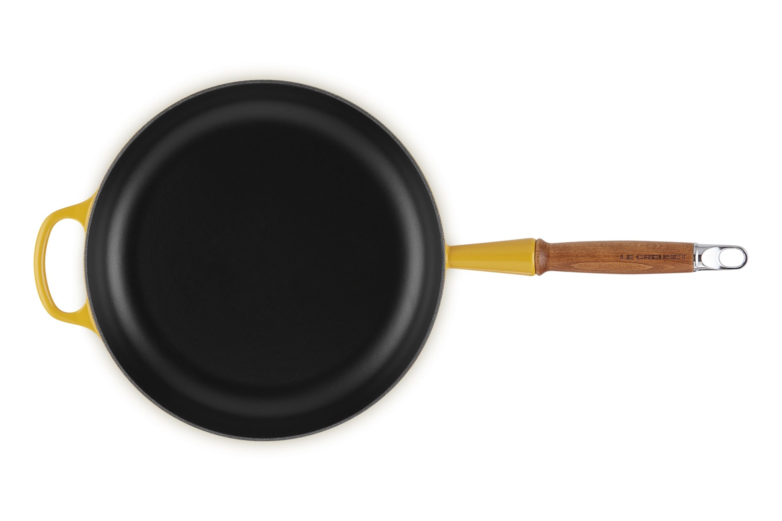 [product_category]-Le Creuset Cast Iron Frying Pan With Wooden Handle 28 Cm, Nectar-Le Creuset-0024147332732-20258286720422-LEC-3